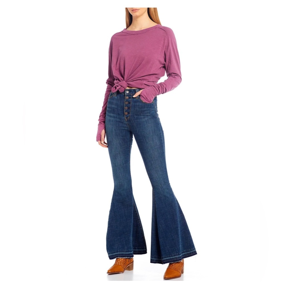 Free people flare jeans